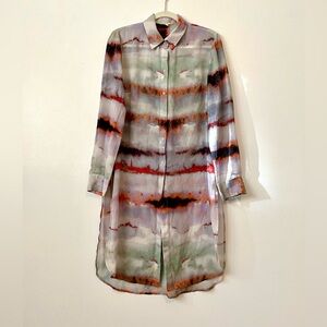 🖼️Gianni Bini Watercolor Shirt 💎